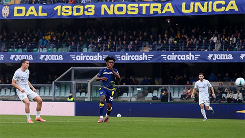 Inter Milan trải qua một trận đấu khó khăn trước Verona