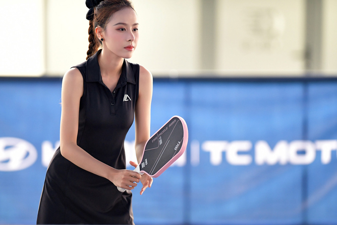 Ngọc Hằng nhắm tới giải thưởng “Người đẹp Pickleball” của giải đấu