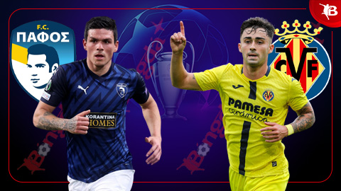 Nhận định bóng đá Pafos vs Villarreal, 00h45 ngày 6/11: ‘Hiện tượng’… lãng xẹt