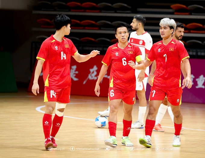 ĐT futsal Việt Nam nằm ở nhóm hạt giống số 2
