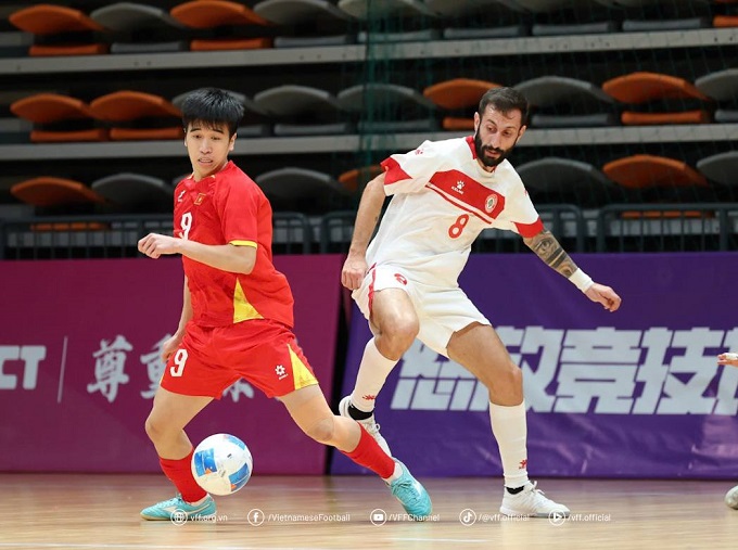 ĐT futsal Việt Nam vừa thắng Lebanon ở vòng loại 