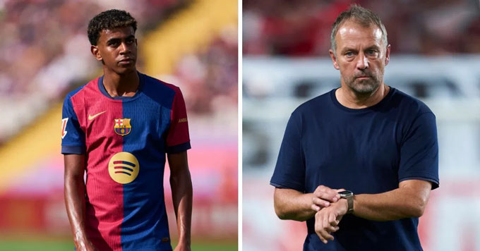 Yamal được cho là nguyên nhân chính khiến Flick chán nản