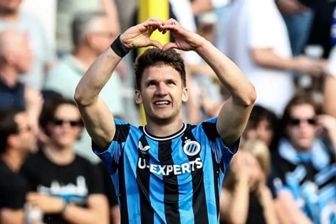 Christos Tzolis là cầu thủ của Club Brugge khiến Barca lo lắng nhất