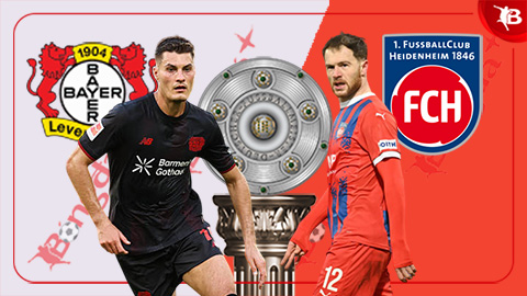  Nhận định bóng đá Leverkusen vs Heidenheimer, 21h30 ngày 8/11: Lấy quà từ 'ngân hàng điểm'