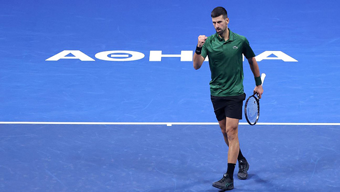 Djokovic thể hiện phong độ ấn tượng