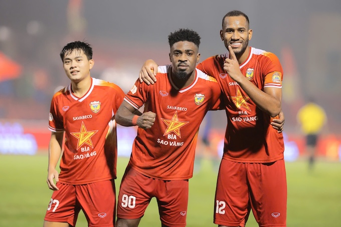 Đá trên sân đối thủ, nhưng Hà Tĩnh vẫn tự tin sẽ có điểm. Ảnh: CTV