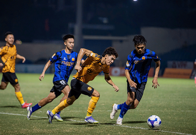 HAGL được xem là "khắc tinh" của đội khách Thanh Hóa - Ảnh: Đức Cường 