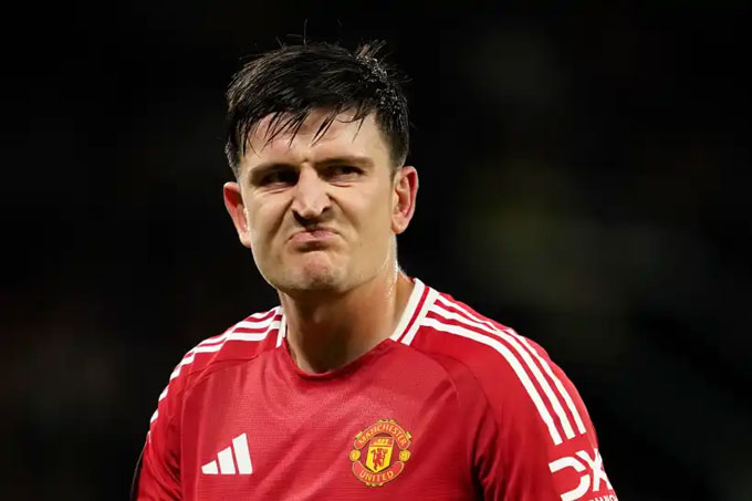 Harry Maguire trong màu áo MU