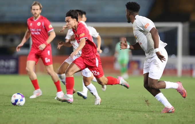 CAHN cho thấy sự vượt trội so với Hà Tĩnh. Ảnh: Minh Tuấn