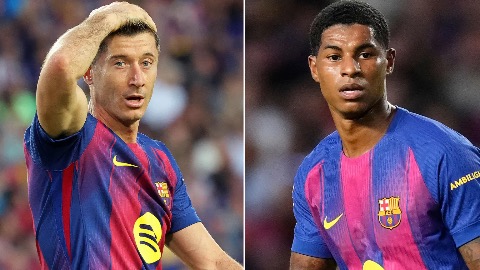 Robert Lewandowski - Marcus Rashford, một cặp trời mới sinh