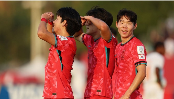U17 Hàn Quốc sẽ có niềm vui trước U17 Anh?