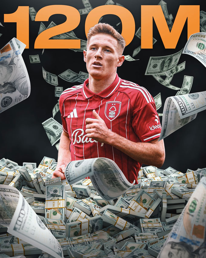 MU sẽ cần chi 120 triệu bảng nếu muốn có Anderson