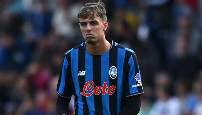 Daniel Maldini chưa có bàn thắng nào trong màu áo Atalanta mùa này