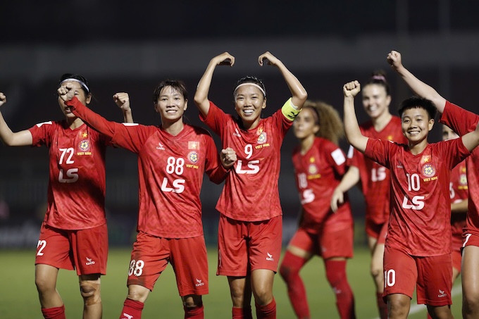 Chủ nhà TP.HCM đã có chiến thắng sít sao để đứng nhì bảng. Ảnh: Anh Khoa