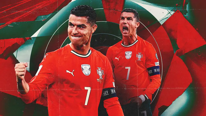 Ronaldo quyết tâm giúp tuyển Bồ Đào Nha sớm giành vé dự World Cup 2026