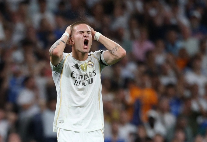 Việc tân binh Franco Mastantuono được ưu ái khiến nhiều sao Real Madrid bất bình