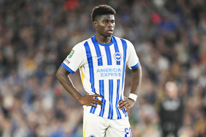 Sau mùa 2024/25 chói sáng, Baleba đang sa sút tại Brighton ở mùa này