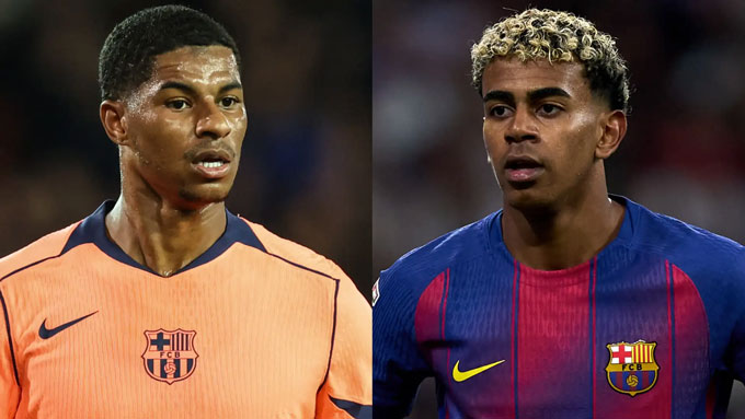 Yorke tin rằng Rashford có thể thay Yamal là ngôi sao số 1 của Barca