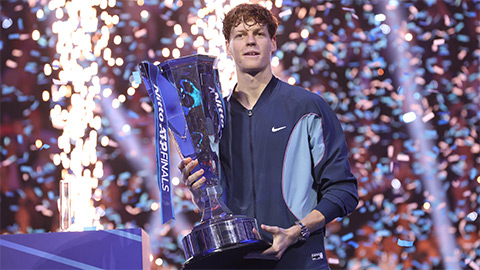 Sinner 'bỏ túi' bao nhiêu với ngôi vương ATP Finals?