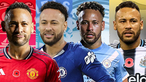 Top 5 CLB Premier League mà Neymar có thể gia nhập