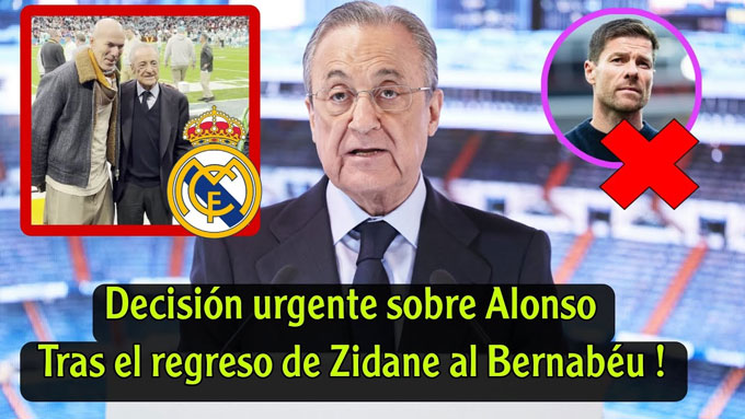 Real có kế hoạch mời Zidane về thay Alonso