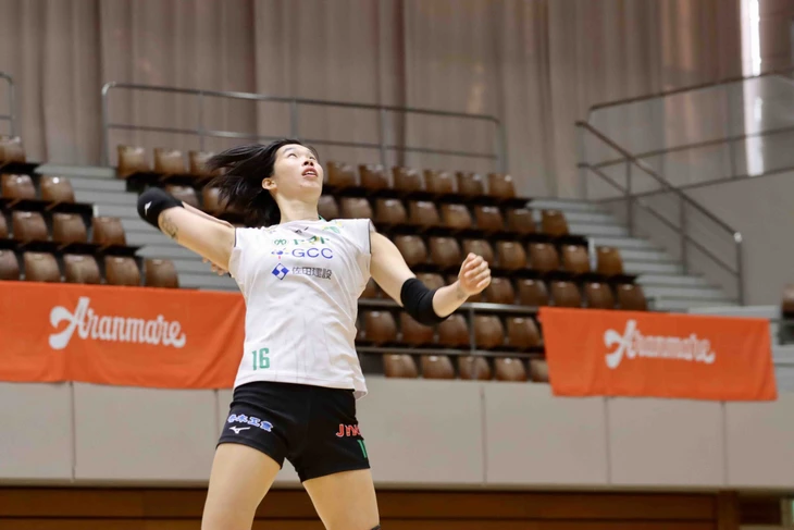 Thanh Thúy tiếp tục thể hiện phong độ cao để mang về chiến thắng cho Gunma Green Wings