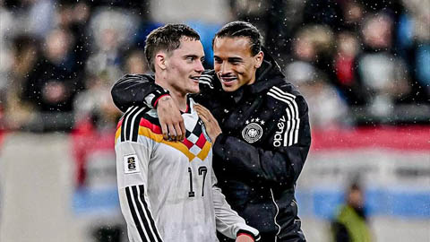 Florian Wirtz tỏa sáng cùng tuyển Đức, tín hiệu vui cho Liverpool