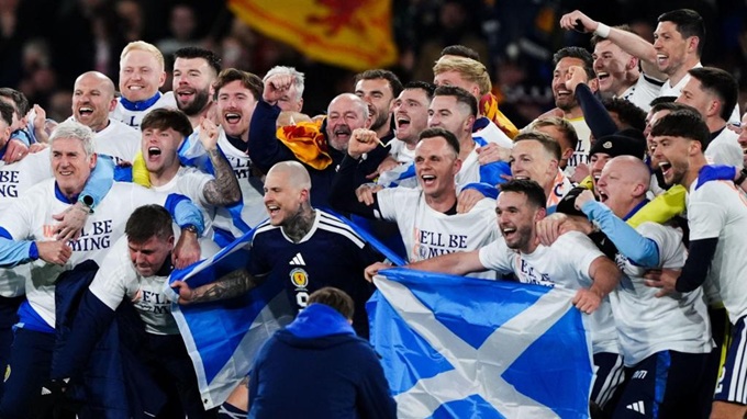 Những 'gã điên' Scotland tới World Cup 2026 theo cách phi thường
