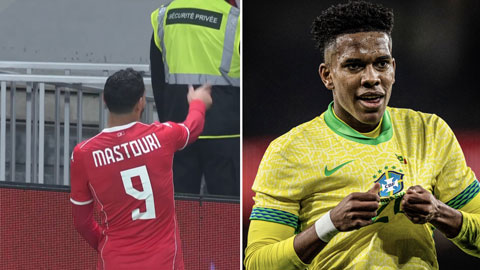  Estevao tiếp tục nổ súng, Brazil vẫn hoà nhạt trước Tunisia