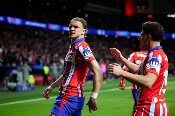 Conor Gallagher cho rằng Atletico đang "vào guồng"