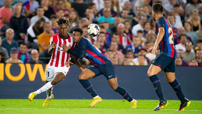 Lần gần nhất Bilbao thắng trên sân Barca ở La Liga, Nico Williams thậm chí còn chưa ra đời.