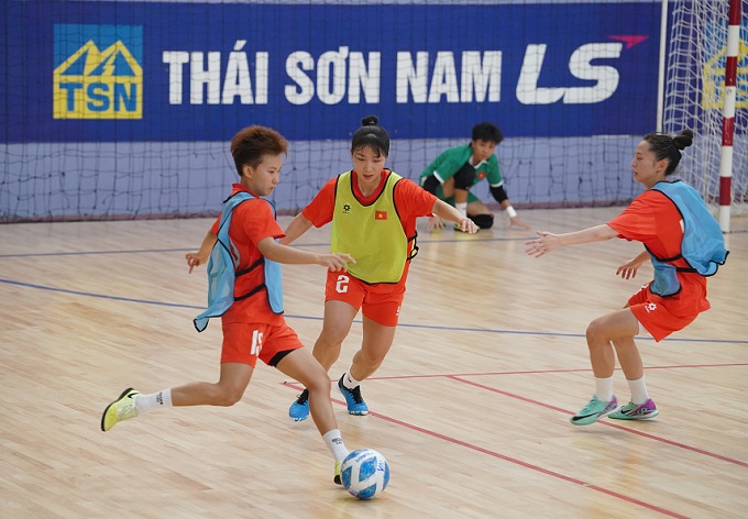 ĐT futsal Việt Nam đang có quá trình chuẩn bị tốt. Ảnh: Nguyễn Quang 
