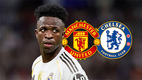 Chelsea tranh mua Vinicius Junior với MU