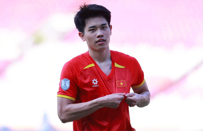 Đình Bắc được CAHN tạo điều kiện hội quân sớm cùng U22 Việt Nam chuẩn bị cho SEA Games 33
