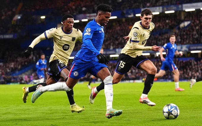 Estevao đã có 3 bàn thắng sau 5 lần ra sân ở Champions League mùa này