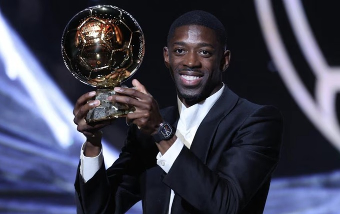 Quả bóng vàng 2025 Ousmane Dembele được định giá 100 triệu euro