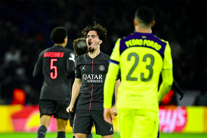 Vitinha luôn xuất sắc từ khi khoác áo PSG