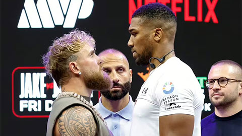 Ngông cuồng đấu với quyền vương Joshua, Jake Paul nguy cơ tổn thương não