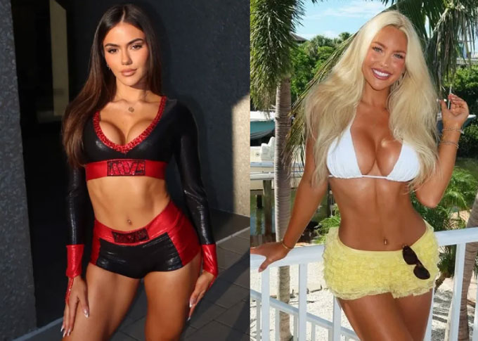 Milagres (trái) và Ayers sẵn sàng hâm nóng trận boxing giữa Joshua - Jake