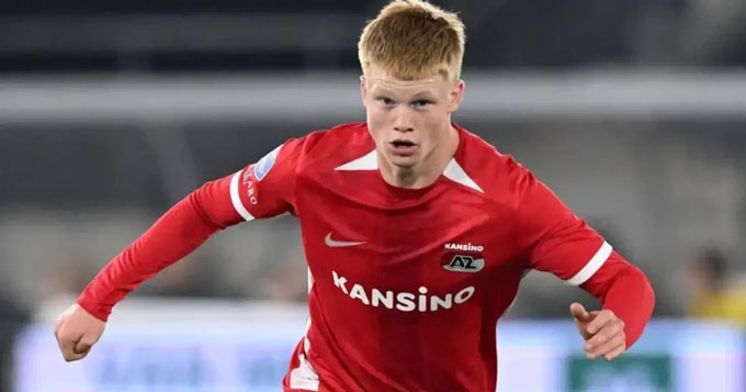 Kees Smit trong màu áo AZ Alkmaar