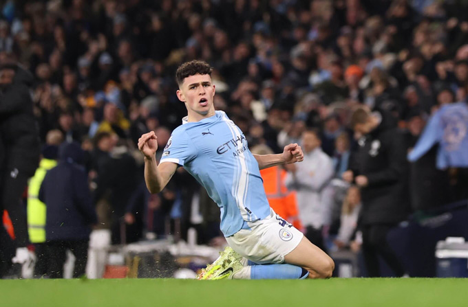 Foden đã cứu rỗi Man City