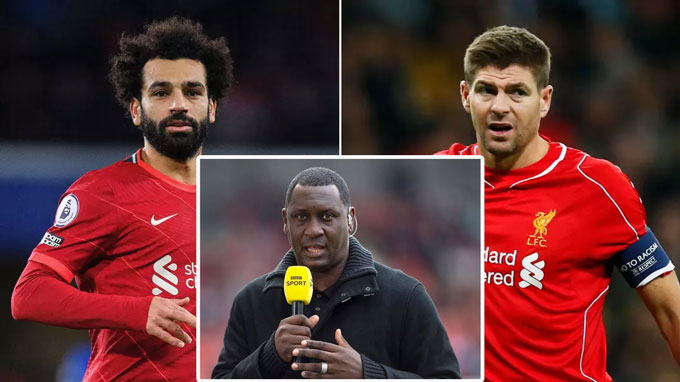 Theo Heskey (giữa), Salah không có tố chất thủ lĩnh như Gerrard