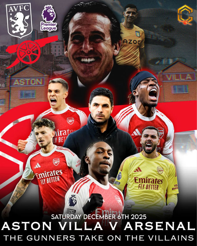 Villa đang là kẻ thách thức bất ngờ với Arsenal