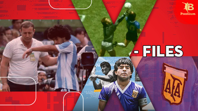 Diego Maradona và đồng đội đã mặc áo "fake" khi đá với ĐT Anh tại vòng tứ kết World Cup 1986