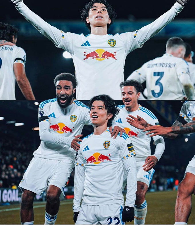 Tanaka đang thi đấu thăng hoa tại Leeds