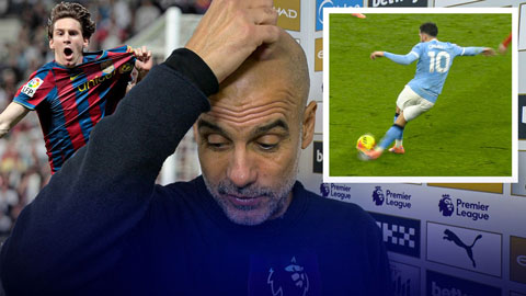 Vì Messi mà Pep Guardiola không thích pha rabona kiến tạo của Cherki