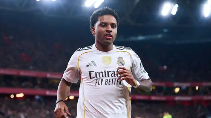 Rodrygo của Real Madrid là mục tiêu số 1 của Liverpool trong tháng 1