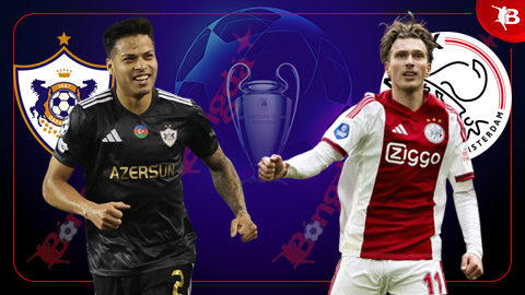  Nhận định bóng đá Qarabag vs Ajax, 00h45 ngày 11/12: Khách hết động lực!