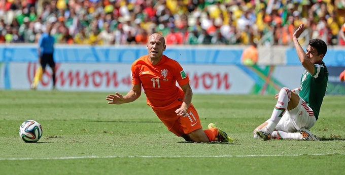 Robben là sự nhục nhã của Hà Lan trong một thời gian dài
