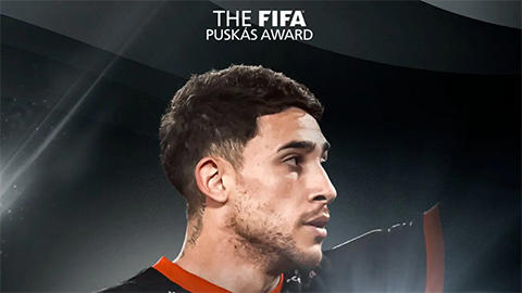 Sao vô danh giành giải Puskas, vượt mặt cả Lamine Yamal và Declan Rice